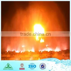 Outdoor Fountain, Water Combined With Fire thumbnail-4