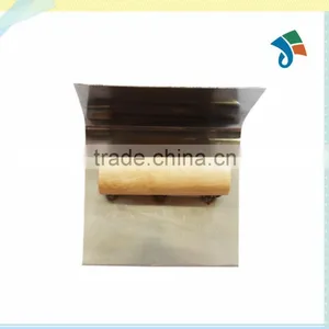 Carbon Steel Wooden Handle Coving Trowel Corner Trowel Inside Corner thumbnail-3