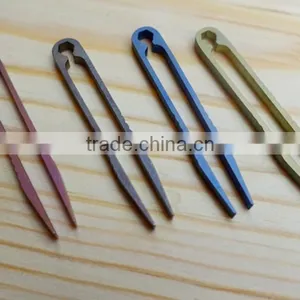 TK-2877 EDC TC4 Pocket Multi Tools Titanium Alloy Mini Tweezer For Outdoor Camping Travel thumbnail-1