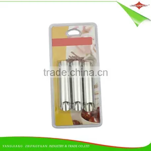 ZY-F1411 3pcs Stainless Steel Pancake Roller Set Cake Roller Set Cake Tube Set thumbnail-5