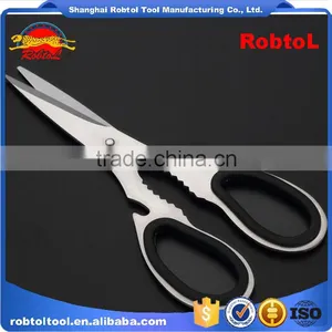 Kitchen Scissors Shears Chicken Poultry Fish Meat Knife Serrated Multi Purpose Function Vegetable Fruit Food Herb thumbnail-2