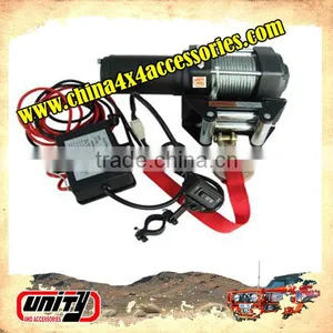 China 4x4 Auto Parts SGS And CE Approved 3500lbs Mini 12v Electric Winch With Steel Rope thumbnail-1
