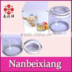 500ML Glass Storage Jar With Lid thumbnail-1