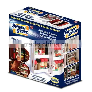 Newest Selling Attractive Style Cheap Swivel Store Space Saving Organizer thumbnail-1
