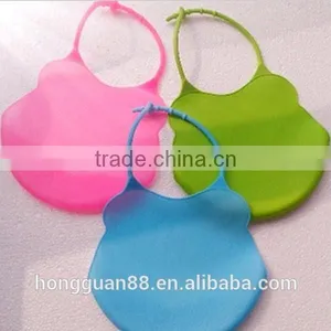 Adjustable Fastening With Crumb Catcher Silicone Baby Bib thumbnail-1