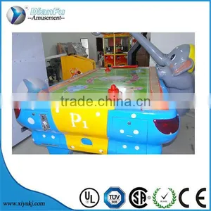 2016 New Arrived Kids Coin Operated New Lovely Elephant Air Hockey Game Machine thumbnail-5