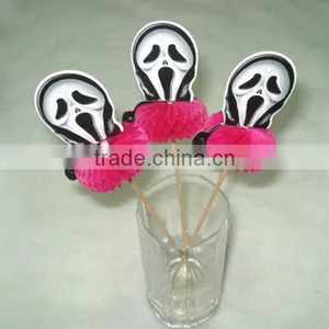 Wholesale Disposable Wooden /Bamboo Flag Toothpicks For Halloween Decoration thumbnail-1