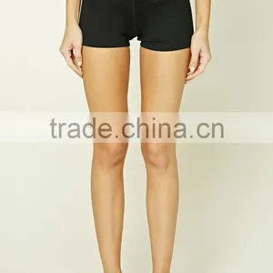 4 Way Stretch Custom Board Shorts Women Nylon Spandex Blend Active Stretch-Knit Dance Shorts thumbnail-2