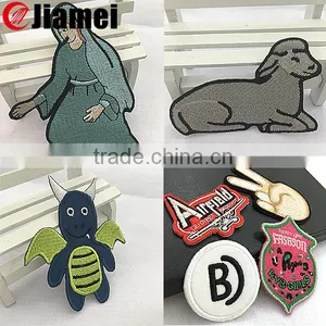 Fabric Logo Embroidery Patch Label Stitched for Clothing thumbnail-2