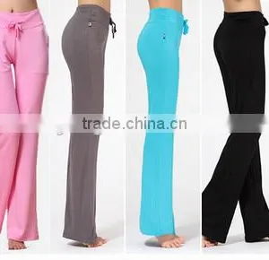 Wholesale Women Modal Yoga Leggings Pants Yoga Pants Sport Slim Pants thumbnail-4
