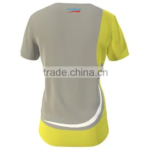 Heat Transfer Sublimation Print Dry Fit Running Shirt thumbnail-2