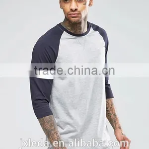 Design Your Own Summer 3/4 Raglan Sleeve Sports T-shirt From China Reliable Garment Factory Trade Assurance thumbnail-1