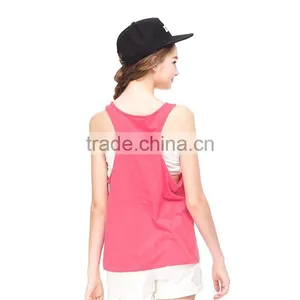 OEM Wholesale Cotton Fitness Women Gym Ladies Crop Top thumbnail-5