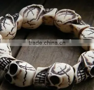 Halloween BOO Sqider Design Glass Beads Bracelets Creative Pumpkin Lamp Beads Bracelets for Chrildren's Gifts 2016 thumbnail-5