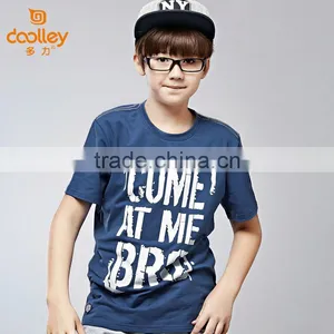 2016 Wholesale t Shirt,100%cotton t Shirt for Boy,round Neck Summer Boy t Shirt thumbnail-2
