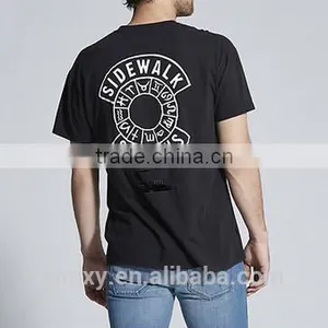 Short Sleeve Tee With Drop Shoulder for Man thumbnail-3