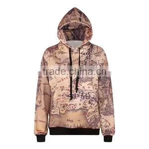Nanchang Manufacturers Bulk Men's Sweatshirt 3D Sublimation Wholesale Plain Black Hoodie thumbnail-3