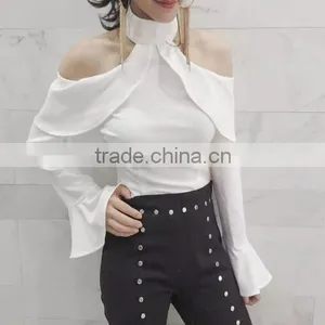 4669 Runwaylover High Waist Sexy New Design off Shoulder Sexy Top thumbnail-2