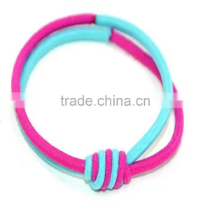 The New Double Knotted Hair Band, Children Elastic Hair Ties thumbnail-6