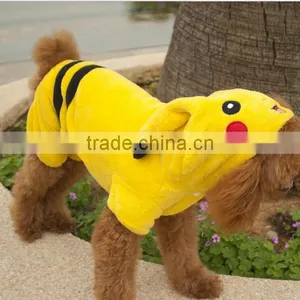 Wholesale Winter Pet Apparel Pikachu Jacket Cute Pet Coat Fancy Costume thumbnail-2