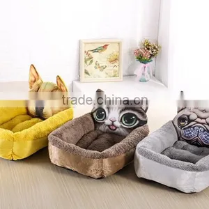 Fleece Thicken Pet Dog Bed Mats Cushion Blanket thumbnail-1