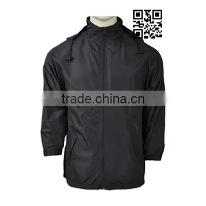 Customized Unisex Polyester Blank Windbreaker Jacket thumbnail-3