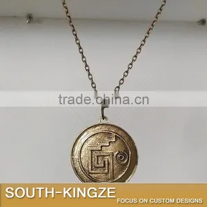 Carribean Film Preparation Pop Bronze Plated Jewelry Pendant thumbnail-6