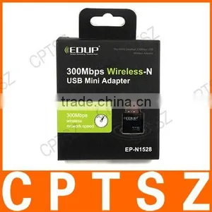 EDUP Ep-n1528 Mini Wireless 11N 300M USB LAN Card WiFi Adapter Nano Card Win7/8 thumbnail-1