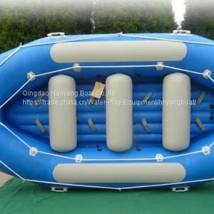 CE Self-bailing 1.8mm Pvc Floor Raft Boat thumbnail-2
