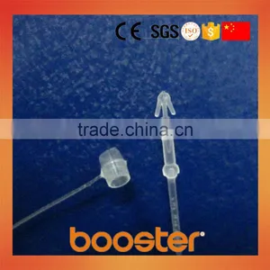 Plastic Clear Loop Pin for Garment thumbnail-1