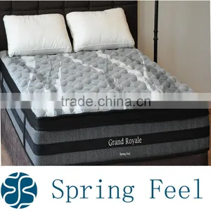 Bedroom Furniture Euro Top Latest Bed Designs King Size Royal Bed thumbnail-1