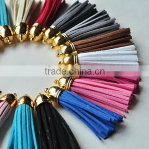 Decorative and Fashion Colorful Custom Leather Tassels for Handbag thumbnail-4