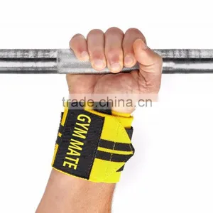 Super Heavy Weightlifting Wrist Wraps thumbnail-1