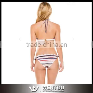 Wholesale Fashion High Neck Halter Top thumbnail-6