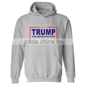 Long Sleeve Hoodies Donald Trump Hoodie Make America Great Again 2017 President thumbnail-4