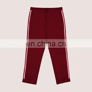 American Like Fashion Pants Custom Trousers With Side Stripe thumbnail-6