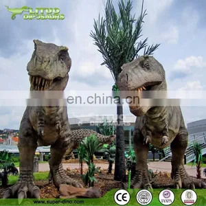 Amusement Park Life Size Funny Mechanical Dinosaur thumbnail-1