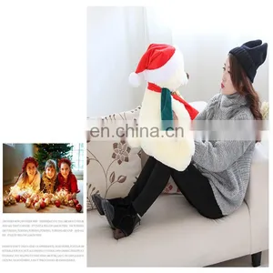 2017 Hot Sell Christmas Plush Toys Stuffed Plush Christmas Decoration Candy Teddy Bear Toy thumbnail-6
