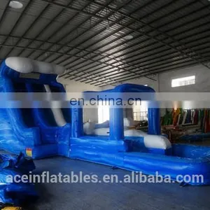 PVC Tarpaulin Kids Banzai Inflatable Water Slide From China thumbnail-4