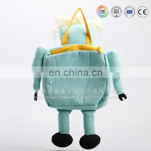 Boy Favorite Robot Plush Toys Backpack thumbnail-3