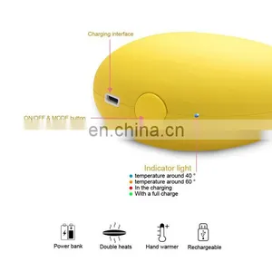 4400mAh Small Mango Warm Hand USB Charging Power Bank for Mobile Phone thumbnail-2