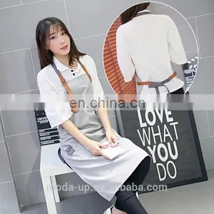 Cotton Polyester Kitchen Apron With Custom Logo High Quality Chinese Supplier thumbnail-2