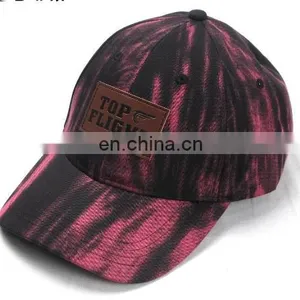 Cap Factory High Quality Custom 6 Panel Leather Patch Logo Baseball Cap/hat thumbnail-4