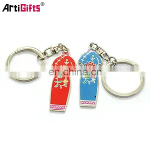 Wholesale Metal Chinese Clothes Keychain thumbnail-2
