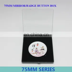 75MM Badge Series Plastic Packing Box, Gift Box Special Badges, Empty Gift Packing Boxes thumbnail-1