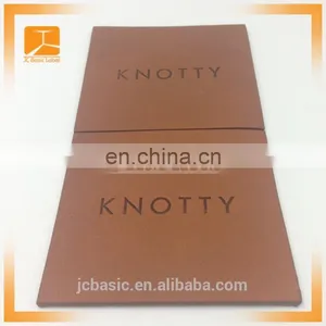 Custom Wholesale Debossed Logo Genuine Leather Label for Jeans Trousers thumbnail-6