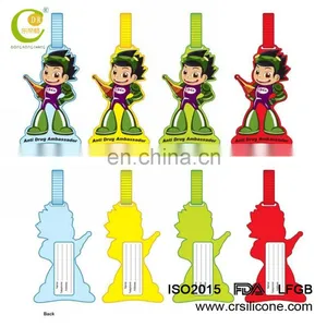 Free Samples High Quality Custom Travel Accessories Pvc Luggage Tag thumbnail-1