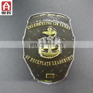 Good Quality Antique Gold Gold Plating Car Badges for Sale thumbnail-1