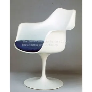 Fiberglass Tulip Arm Chair thumbnail-5