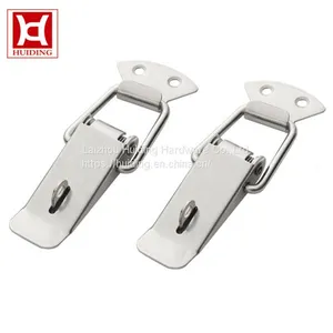 Stainless Steel Box Spring Loaded Toggle Latch Chest Trunk Latch Catches Hasps thumbnail-1